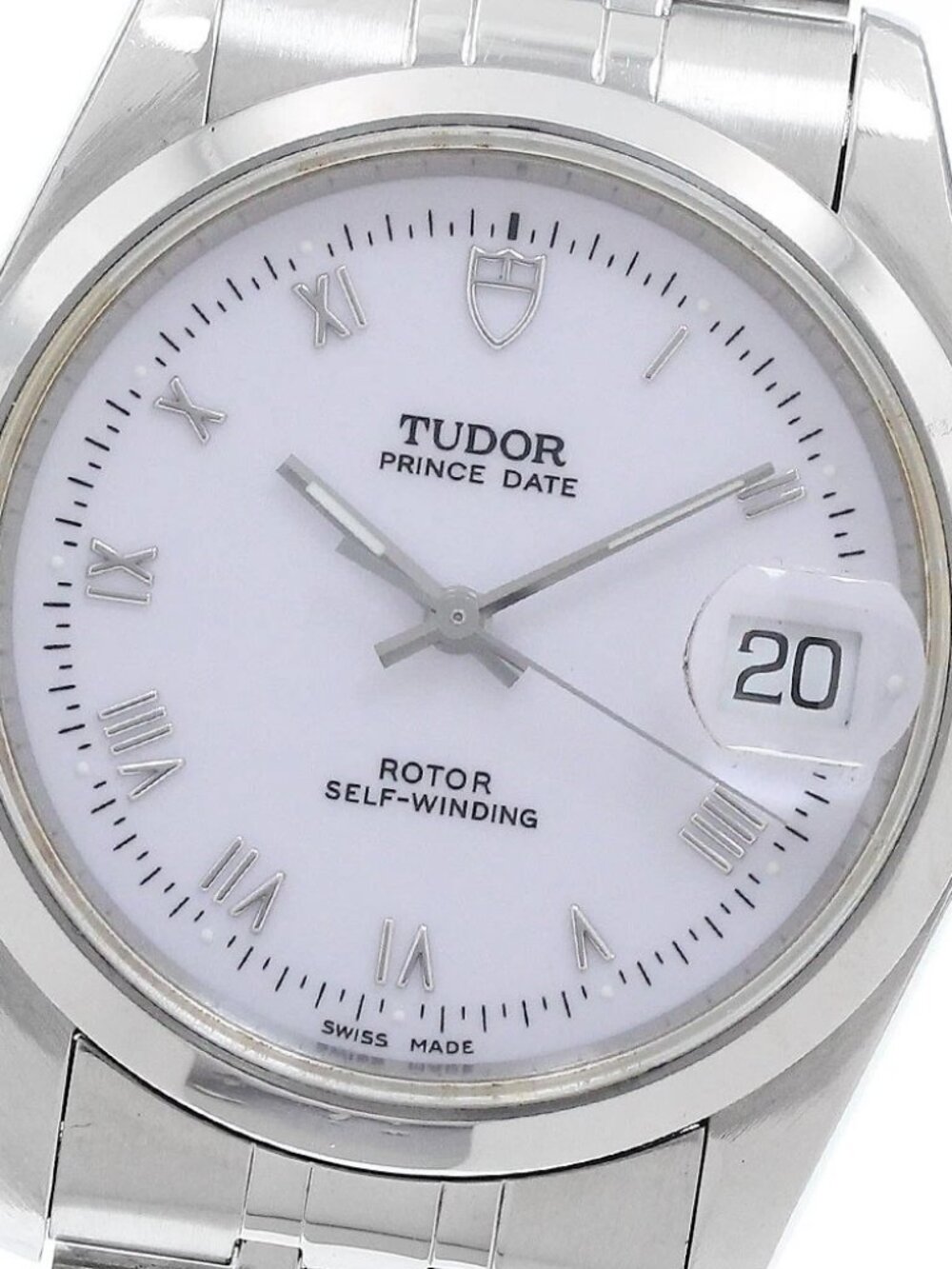 TUDOR Prince Date 74000 White Dial Automatic Men's Watch_933080